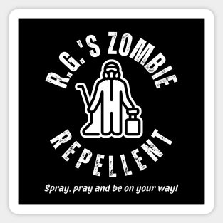 R.G.'s Zombie Repellent Sticker